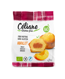 Les Recettes de Céliane Muffin abrikoos zonder gluten bio 200g - 1712